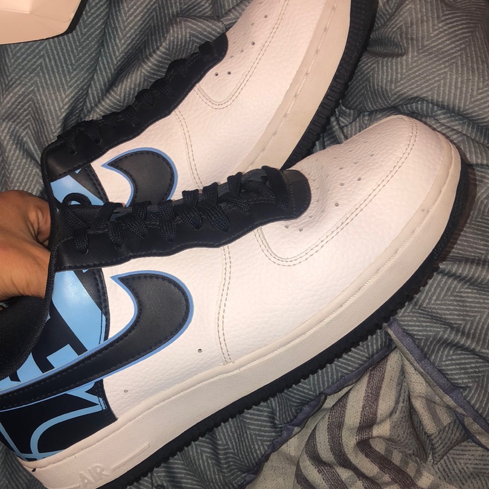 Air Force 1 Low Logo Pack White Obsidian